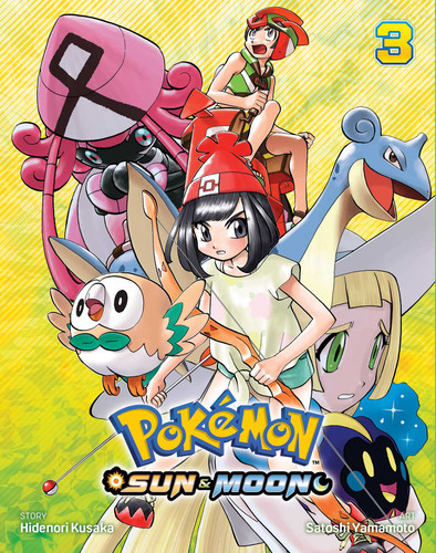 Pokémon: Sun & Moon, Vol. 3 (Pokémon: Sun & Moon) book cover by Hidenori Kusaka