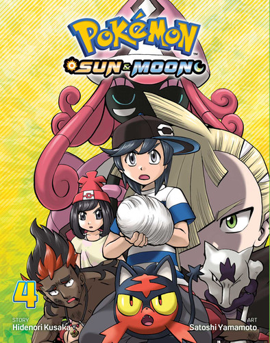 Pokémon: Sun & Moon, Vol. 4 (Pokémon: Sun & Moon) book cover by Hidenori Kusaka