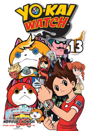 YO-KAI WATCH, Vol. 13 (Yo-kai Watch) book cover by Noriyuki Konishi