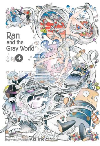 Ran and the Gray World, Vol. 4 (Ran and the Gray World) book cover by Aki Irie