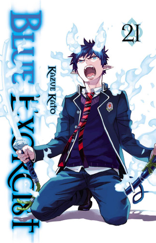 Blue Exorcist, Vol. 21 (Blue Exorcist) book cover by Kazue Kato