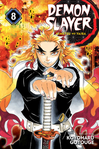 Demon Slayer: Kimetsu no Yaiba, Vol. 8 (Demon Slayer: Kimetsu no Yaiba) book cover by Koyoharu Gotouge