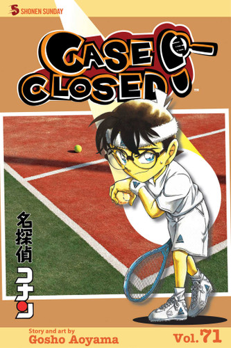 Case Closed, Vol. 71: THE GAME IS AFOOT (Case Closed) book cover by Gosho Aoyama