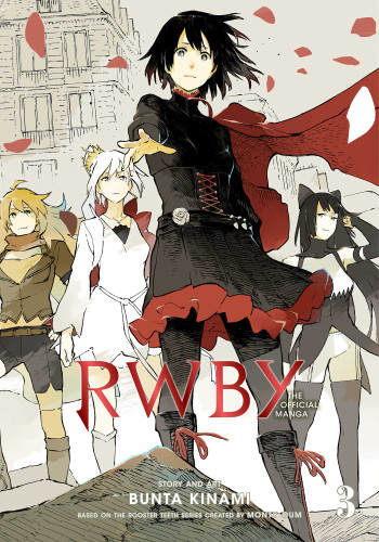 RWBY: The Official Manga, Vol. 3: The Beacon Arc (RWBY: The Official Manga) book cover by Rooster Teeth Productions, Monty Oum, Bunta Kinami
