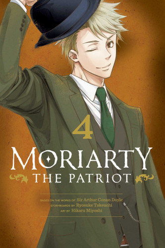 Moriarty the Patriot, Vol. 4 (Moriarty the Patriot) book cover by Ryosuke Takeuchi