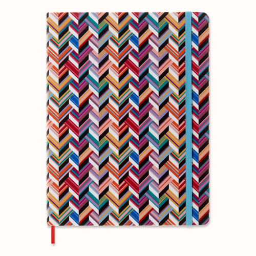 Moleskine Limited Edition Notebook Missoni, Extra Large, Zig Zag, Hard Cover (7.5 x 10) book cover by Moleskine