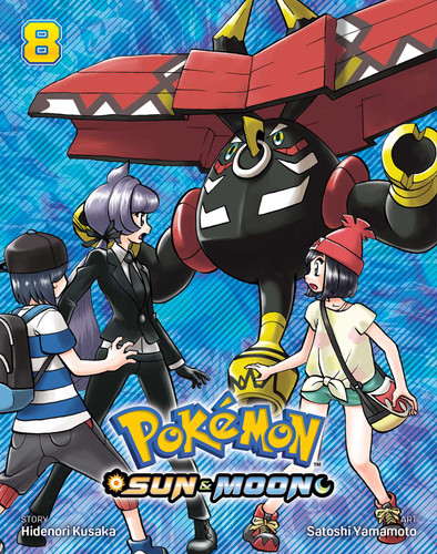 Pokémon: Sun & Moon, Vol. 8 (Pokémon: Sun & Moon) book cover by Hidenori Kusaka