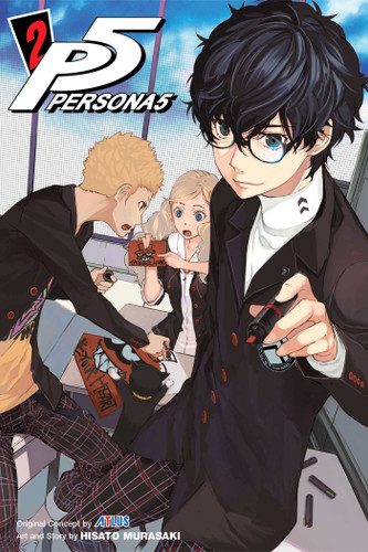 Persona 5, Vol. 2 (Persona 5) book cover by Atlus, Hisato Murasaki