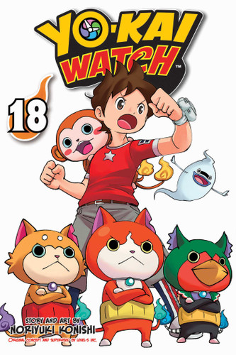 YO-KAI WATCH, Vol. 18 (Yo-kai Watch) book cover by Noriyuki Konishi