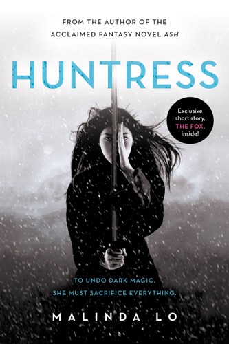 Huntress book cover by Malinda Lo