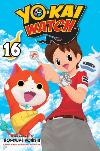 YO-KAI WATCH, Vol. 16 (Yo-kai Watch) book cover by Noriyuki Konishi