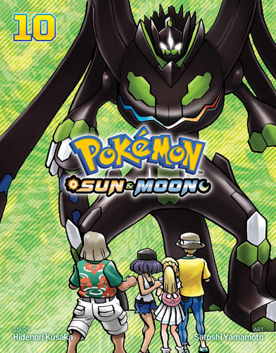 Pokémon: Sun & Moon, Vol. 10 (Pokémon: Sun & Moon) book cover by Hidenori Kusaka