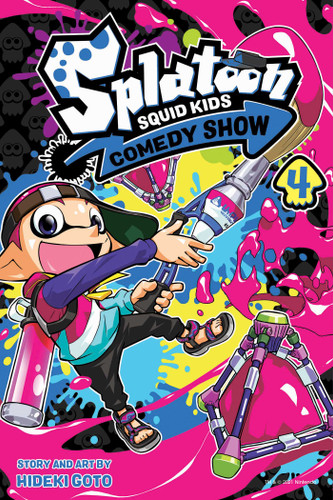 Splatoon: Squid Kids Comedy Show, Vol. 4 (Splatoon: Squid Kids Comedy Show) book cover by Hideki Goto