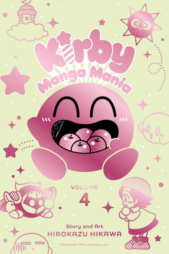 Kirby Manga Mania, Vol. 4 (Kirby Manga Mania) book cover by Hirokazu Hikawa