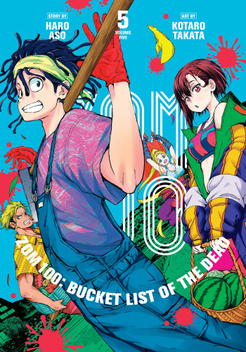 Zom 100: Bucket List of the Dead, Vol. 5 (Zom 100: Bucket List of the Dead) book cover by Haro Aso
