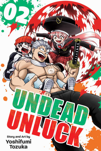 Undead Unluck, Vol. 2 (Undead Unluck) book cover by Yoshifumi Tozuka