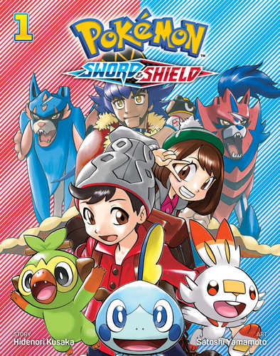 Pokémon: Sword & Shield, Vol. 1 (Pokémon: Sword & Shield) book cover by Hidenori Kusaka
