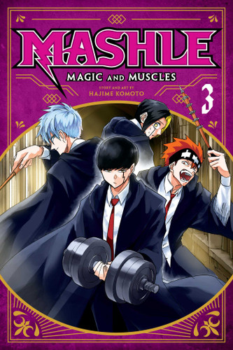 Mashle: Magic and Muscles, Vol. 3: Mash Burnedead And The Masked Magic User (Mashle: Magic and Muscles) book cover by Hajime Komoto