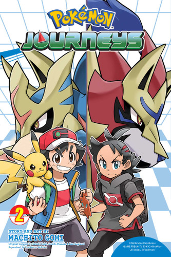 Pokémon Journeys, Vol. 2 (Pokémon Journeys) book cover by Machito Gomi