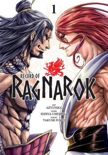 Record of Ragnarok, Vol. 1 (Record of Ragnarok) book cover by Shinya Umemura, Takumi Fukui