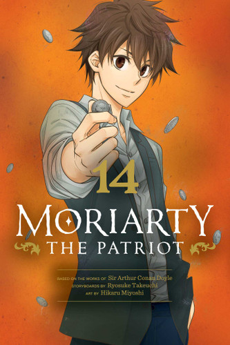 Moriarty the Patriot, Vol. 14 (Moriarty the Patriot) book cover by Ryosuke Takeuchi