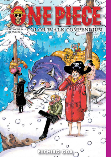 One Piece Color Walk Compendium: New World to Wano (One Piece Color Walk Compendium) book cover by Eiichiro Oda