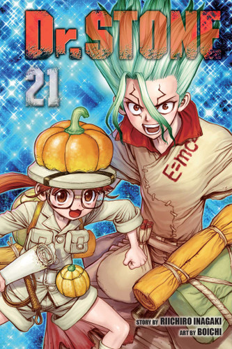 Dr. STONE, Vol. 21: Stone Sanctuary (Dr. STONE) book cover by Riichiro Inagaki