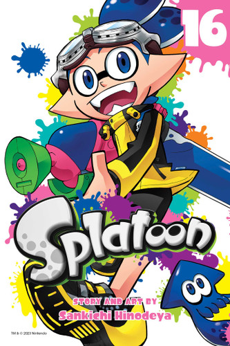 Splatoon, Vol. 16 (Splatoon) book cover by Sankichi Hinodeya