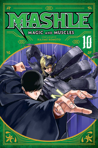 Mashle: Magic and Muscles, Vol. 10: Mashe Burnedead And The Magnetic Armor (Mashle: Magic and Muscles) book cover by Hajime Komoto