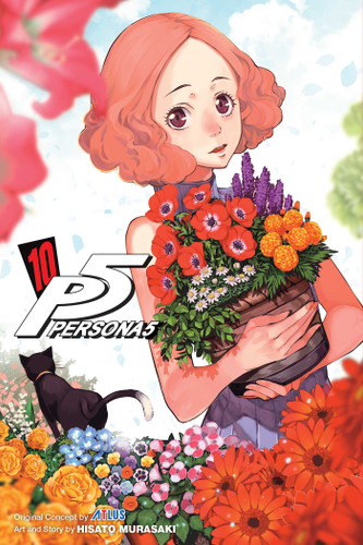 Persona 5, Vol. 10 (Persona 5) book cover by Atlus, Hisato Murasaki