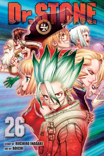 Dr. STONE, Vol. 26 (Dr. STONE) book cover by Riichiro Inagaki