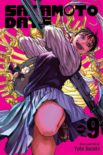 Sakamoto Days, Vol. 9: Hard Mode (Sakamoto Days) book cover by Yuto Suzuki