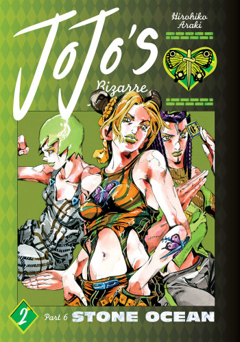 JoJo's Bizarre Adventure: Part 6--Stone Ocean, Vol. 2 (JoJo's Bizarre Adventure: Part 6--Stone Ocean) book cover by Hirohiko Araki