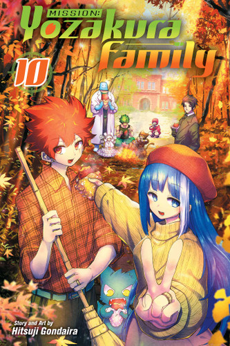Mission: Yozakura Family, Vol. 10 (Mission: Yozakura Family) book cover by Hitsuji Gondaira