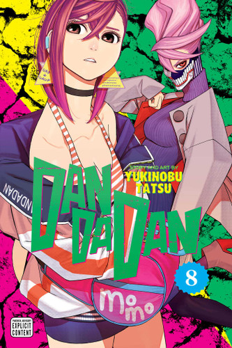 Dandadan, Vol. 8 (Dandadan) book cover by Yukinobu Tatsu