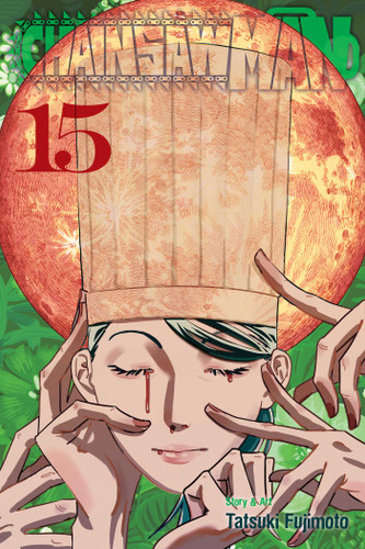 Chainsaw Man, Vol. 15 (Chainsaw Man) book cover by Tatsuki Fujimoto