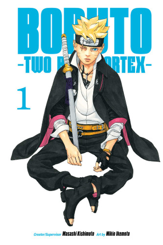 Boruto: Two Blue Vortex, Vol. 1 (Boruto: Two Blue Vortex) book cover by Masashi Kishimoto