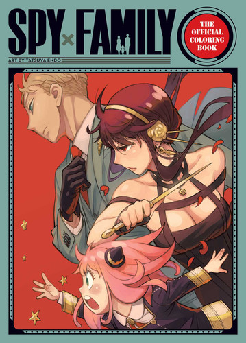 Spy x Family: The Official Coloring Book (Spy x Family: The Official Coloring Book) book cover by Tatsuya Endo