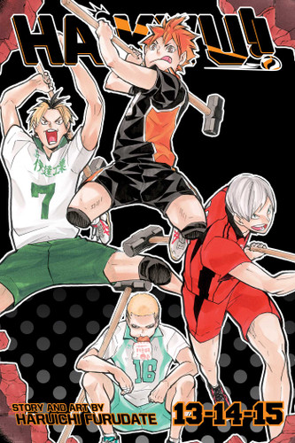 Haikyu!! (3-in-1 Edition), Vol. 5: Includes vols. 13, 14 & 15 (Haikyu!! (3-in-1 Edition)) book cover by Haruichi Furudate