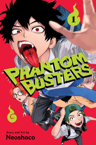 Phantom Busters, Vol. 1 (Phantom Busters) book cover by Neoshoco