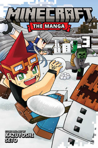 Minecraft: The Manga, Vol. 3 (Minecraft: The Manga) book cover by Kazuyoshi Seto