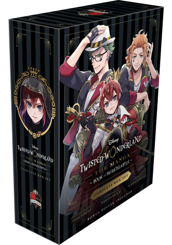 Disney Twisted-Wonderland: The Manga – Book of Heartslabyul Complete Box Set: Includes vols. 1-4 with premium (Disney Twisted-Wonderland: The Manga – Book of Heartslabyul Complete Box Set) book cover by Wakana Hazuki