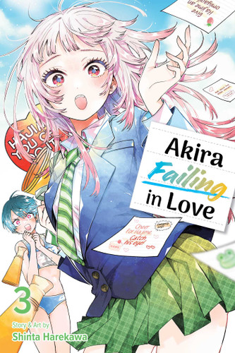 Akira Failing in Love, Vol. 3 (Akira Failing in Love) book cover by Shinta Harekawa