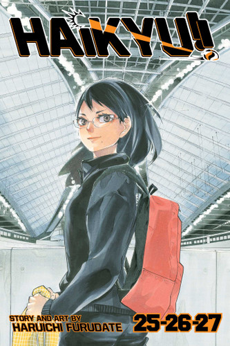 Haikyu!! (3-in-1 Edition), Vol. 9: Includes vols. 25, 26 & 27 (Haikyu!! (3-in-1 Edition)) book cover by Haruichi Furudate