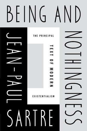 Being and Nothingness book cover by Jean-Paul Sartre