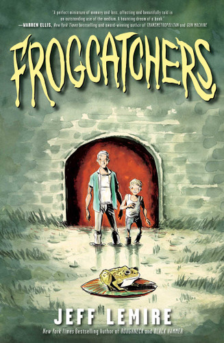Frogcatchers book cover by Jeff Lemire