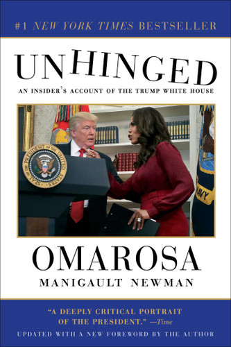 Unhinged: An Insider's Account of the Trump White House book cover by Omarosa Manigault Newman