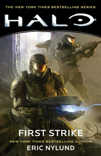 Halo: First Strike (Halo) book cover by Eric Nylund
