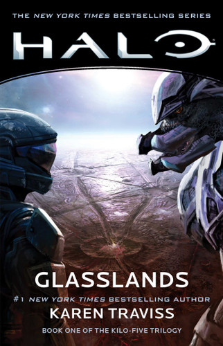 Halo: Glasslands: Book One of the Kilo-Five Trilogy (Halo) book cover by Karen Traviss