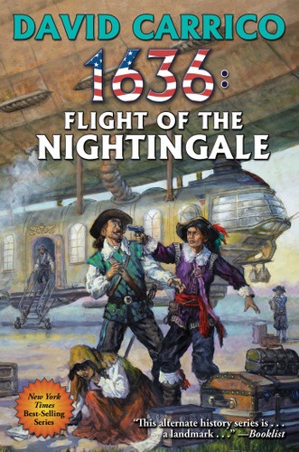 1636: Flight of the Nightingale (Ring of Fire) book cover by David Carrico